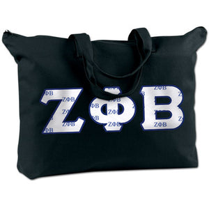 Zeta Phi Beta Shoulder Bag - BE009 - TWILL