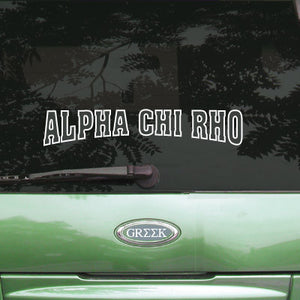 Alpha Chi Rho Stadium Sticker - Angelus Pacific apsc