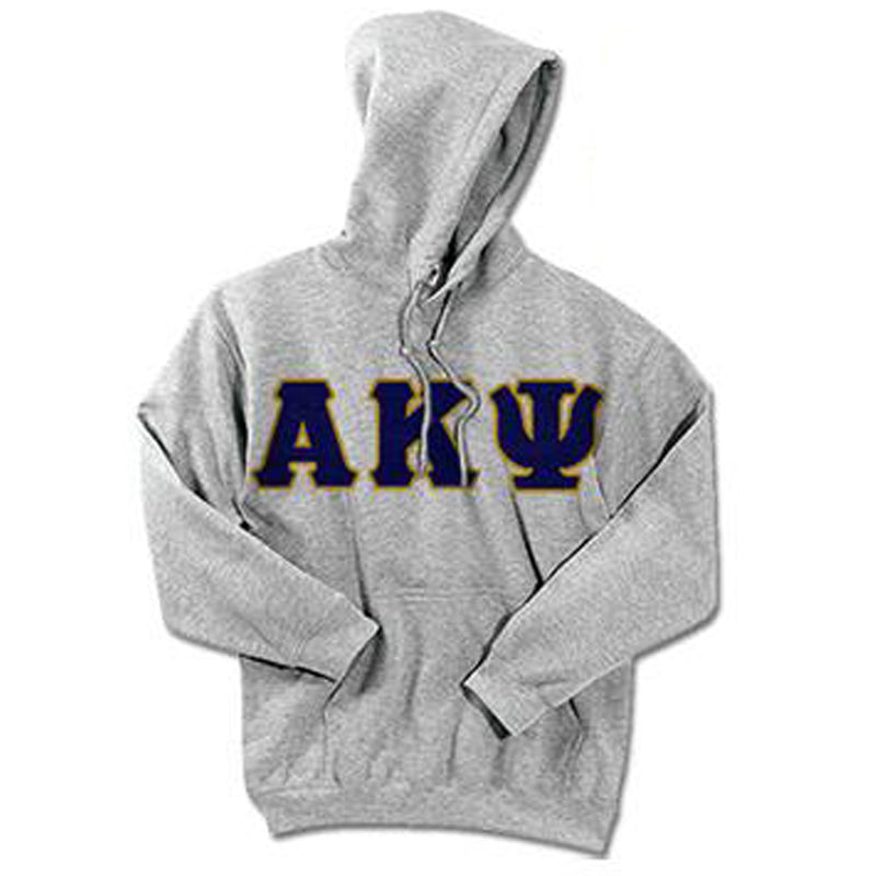 Embroidered Hoodies Hoodie Aka Greek Apparel Alpha Kappa Psi 24