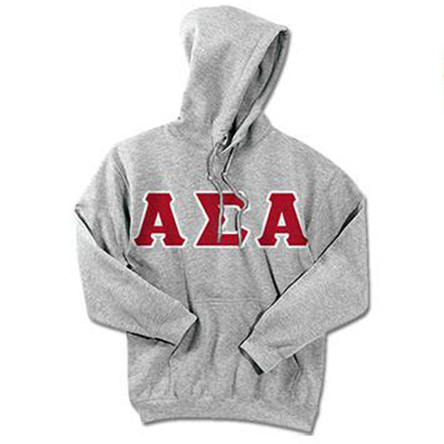Alpha Sigma Alpha 24-Hour Sweatshirt - G185 or S700 - TWILL