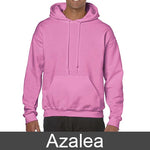 Delta Zeta Hooded Sweatshirt - Gildan 18500 - TWILL