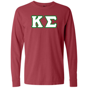 Fraternity Garment-Dyed Long-Sleeve T-Shirt - C6014 - TWILL