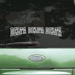 Delta Delta Delta Stadium Sticker - Angelus Pacific apsc