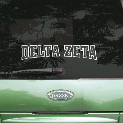Delta Zeta Stadium Sticker - Angelus Pacific apsc