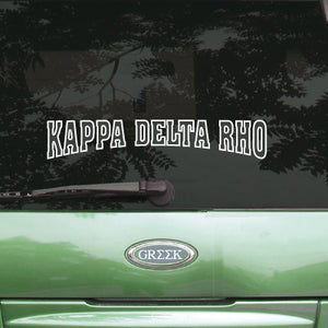 Kappa Delta Rho Stadium Sticker - Angelus Pacific apsc