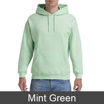 Omega Phi Alpha Hooded Sweatshirt, 2-Pack Bundle Deal - Gildan 18500 - TWILL