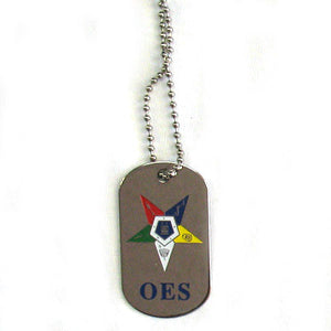 Order of the Eastern Star Dog Tag