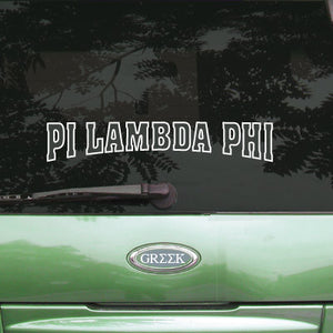 Pi Lambda Phi Stadium Sticker - Angelus Pacific apsc
