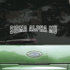 Sigma Alpha Mu Stadium Sticker - Angelus Pacific apsc