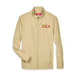 Fraternity Soft-Shell Jacket, 2-Color Greek Letters - Team365 TT80 - EMB