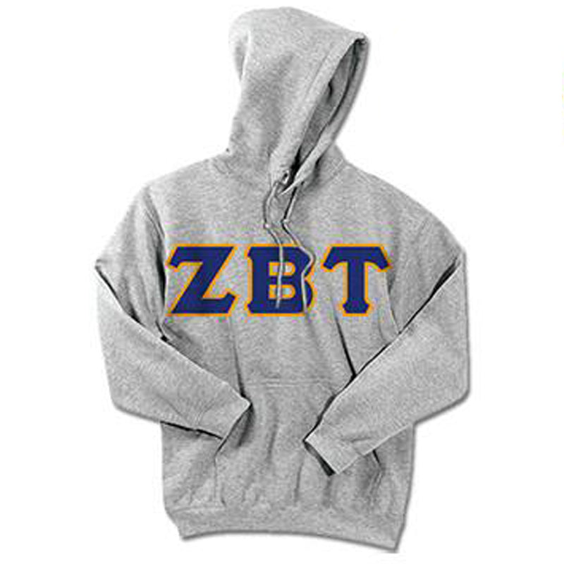 Zeta Beta Tau Fraternity 24-Hour Hooded Sweatshirt Greek Clothing