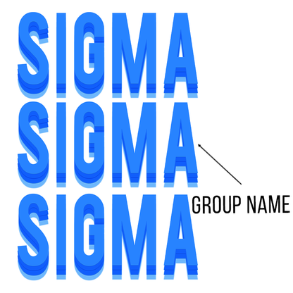 Printed Blue Tone Letter Hoodie Design