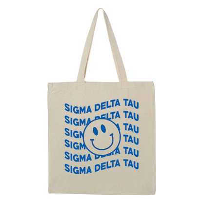 Custom Greek Smile Tote Bag