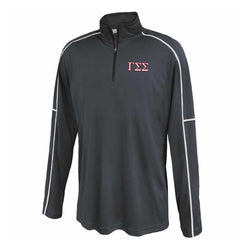 Fraternity Conquest 1/4 Zip, 2-Color Greek Letters - P-1215 - EMB