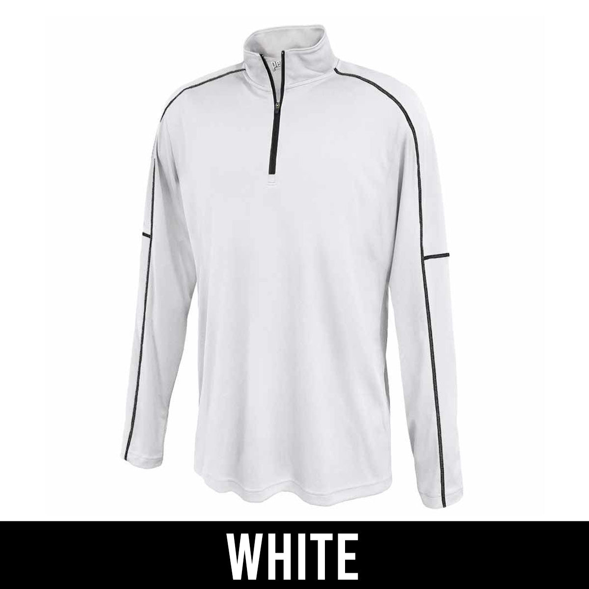 Fraternity Conquest 1/4 Zip, 2-Color Greek Letters - P-1215 - EMB