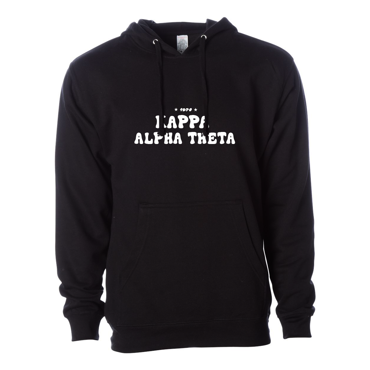 #Kappa Alpha Theta Hoodie, Bubble Print Design