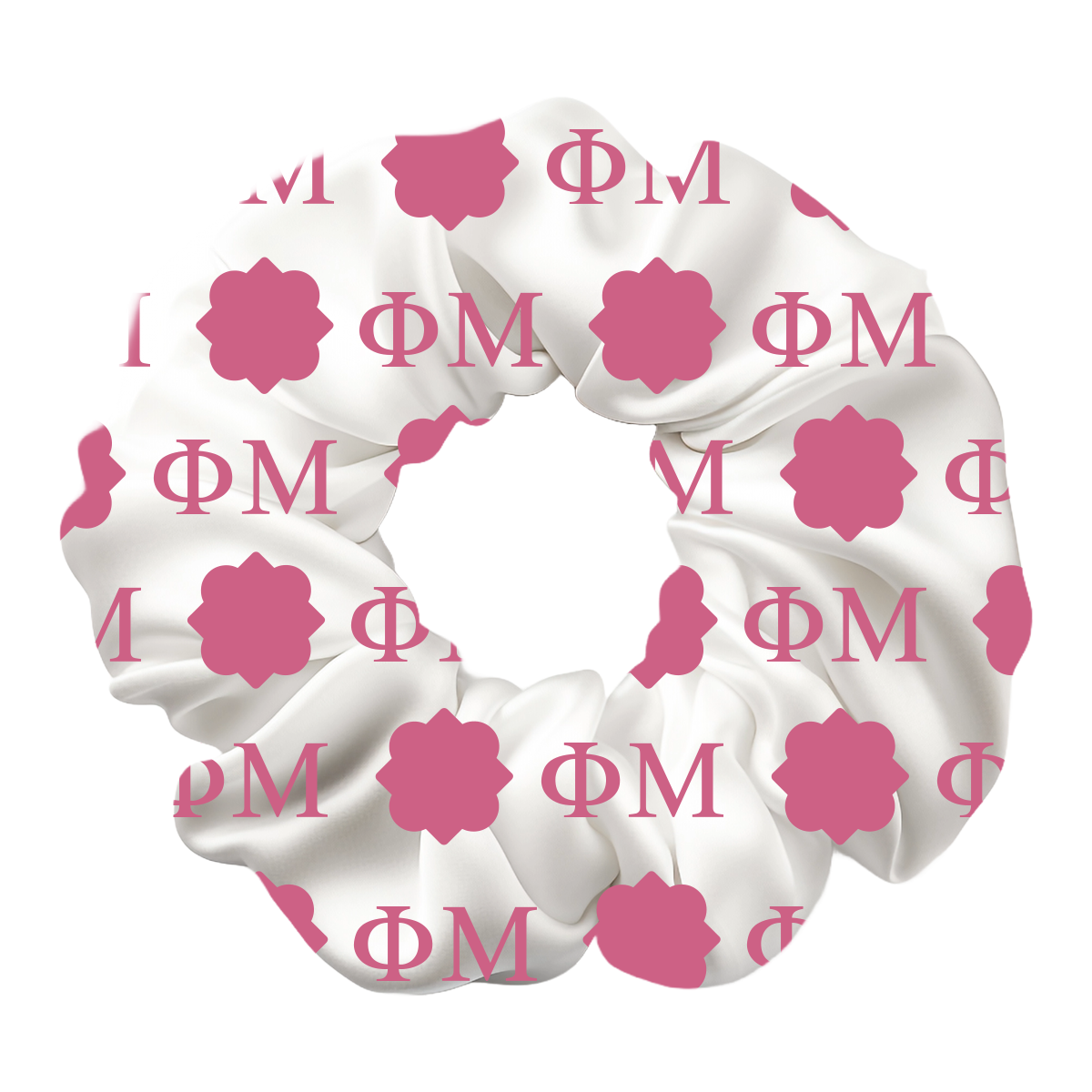 Phi Mu Scrunchie