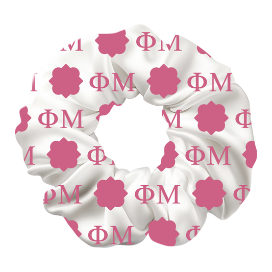 Phi Mu Scrunchie