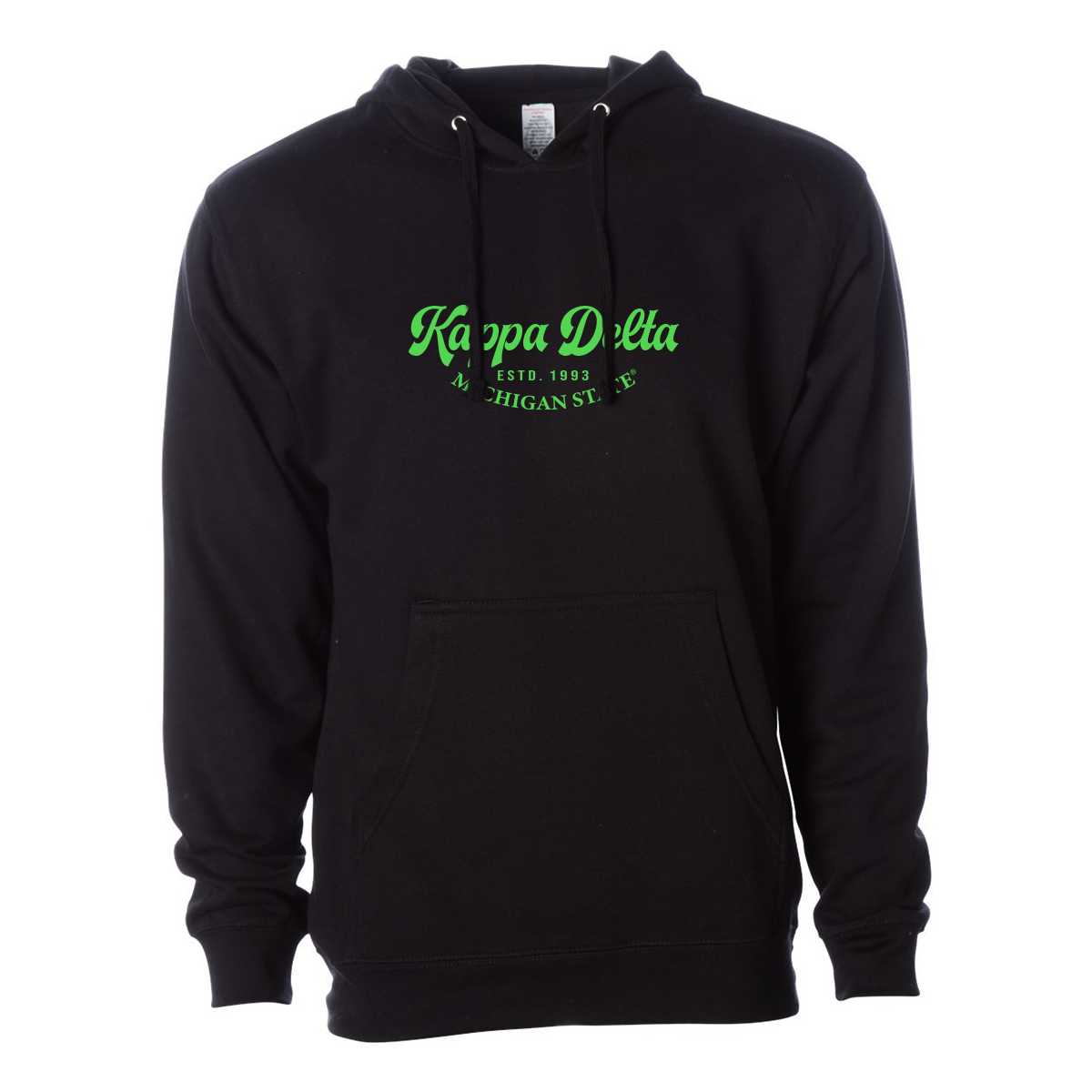 #Kappa Delta Hoodie, Elegant Print Design