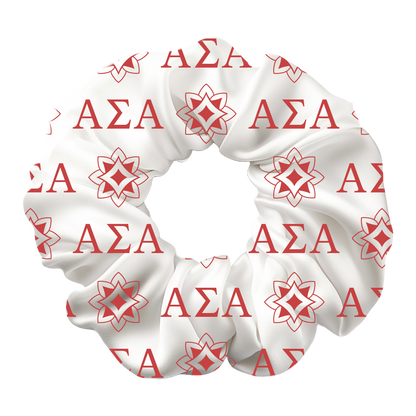 Alpha Sigma Alpha Scrunchie