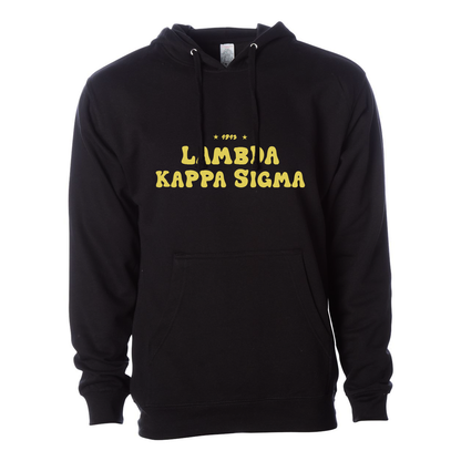 #Lambda Kappa Sigma Hoodie, Bubble Print Design