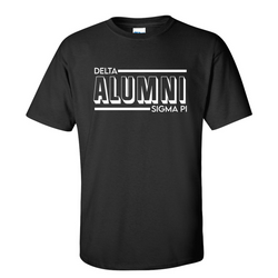 Delta Sigma Pi T-Shirt, Printed 3D Block Design - G500 - CAD