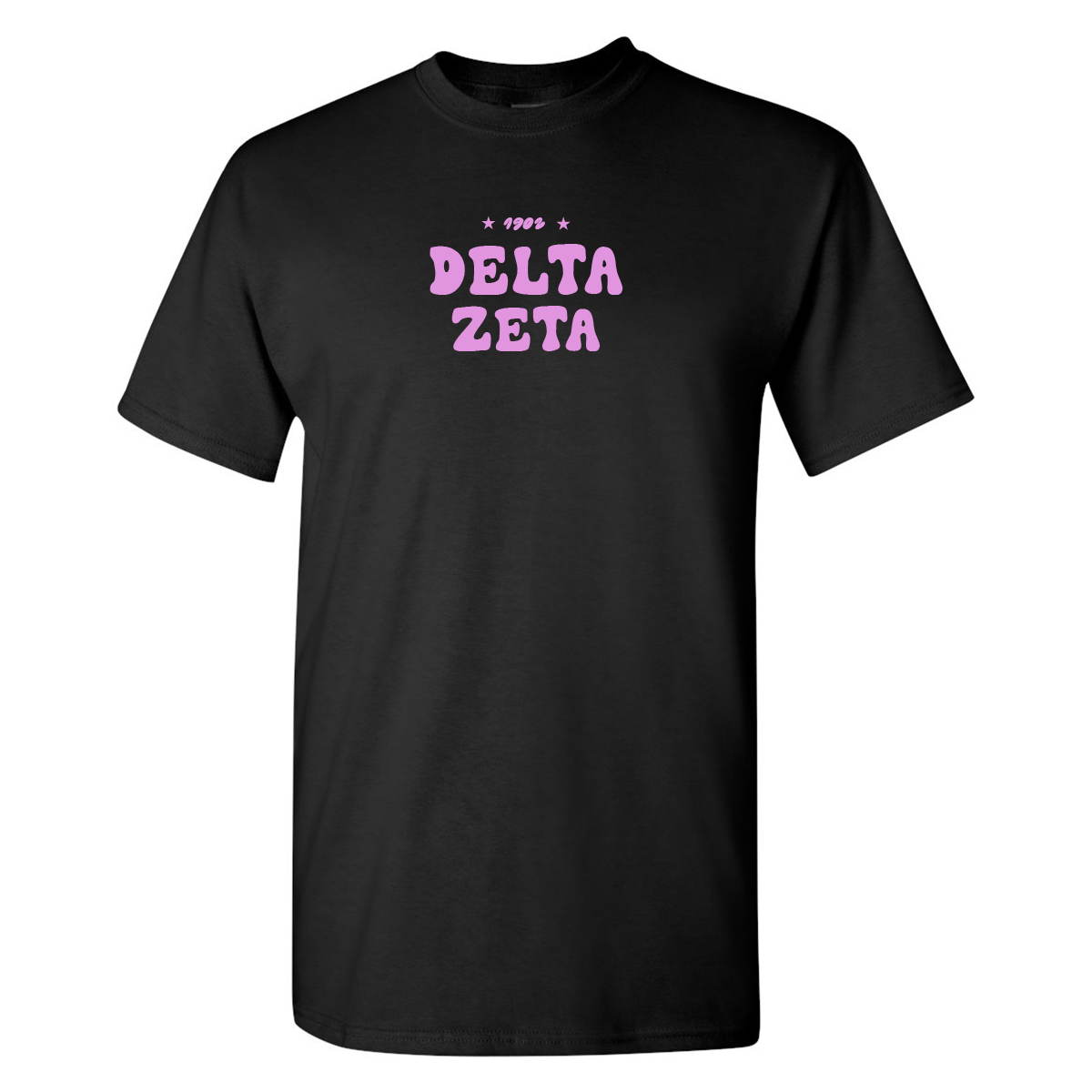 Delta Zeta T-Shirt, Bubble Print Design