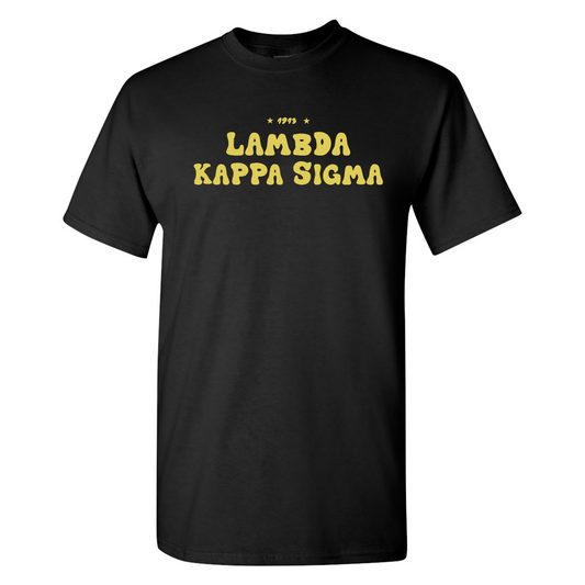 #Lambda Kappa Sigma T-Shirt, Bubble Print Design