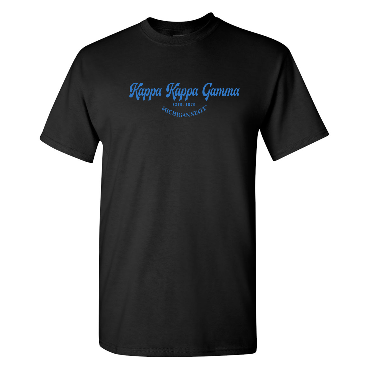 Kappa Kappa Gamma T-Shirt, Elegant Print Design