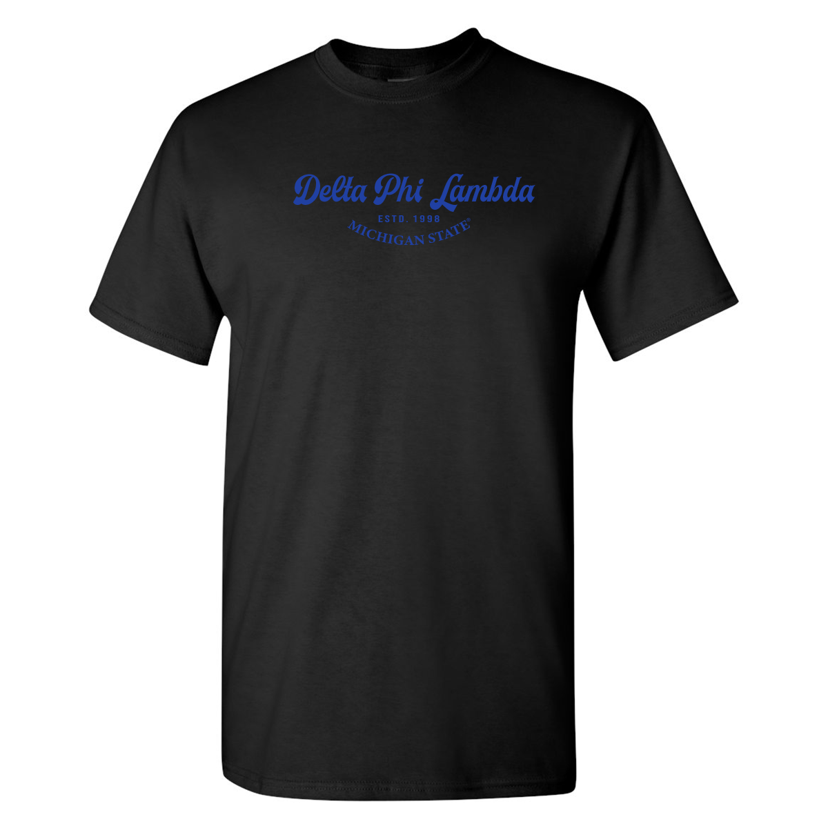 Delta Phi Lambda T-Shirt, Elegant Print Design