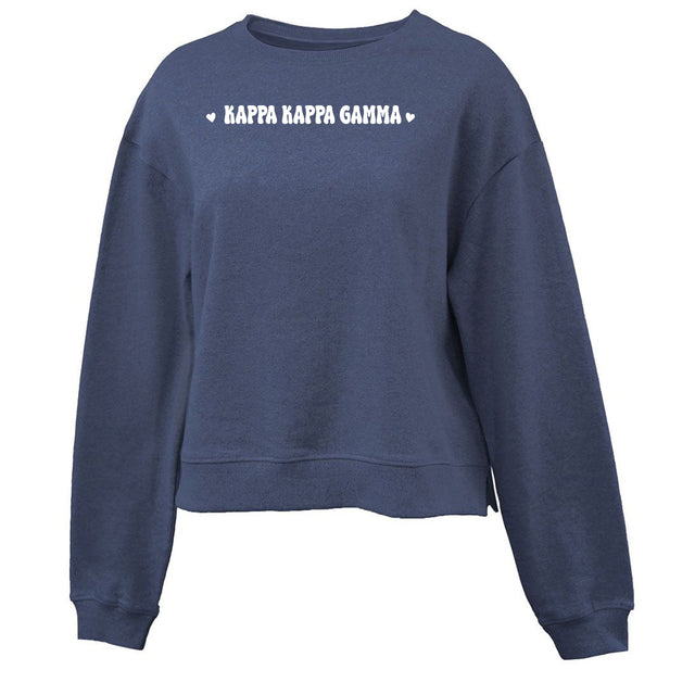 Sorority All You Need Cropped Crewneck Design