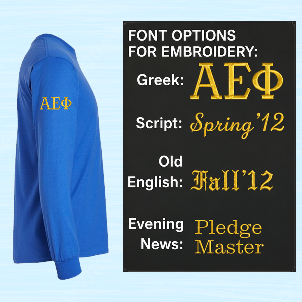Additional Embroidery, Right Sleeve