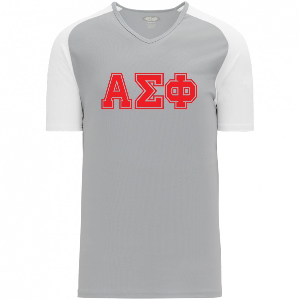 Greek Pullover Baseball Two Tone Jersey, Varsity Design