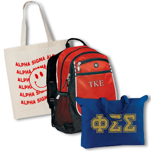 Personalized Sorority Bags &amp; Totes