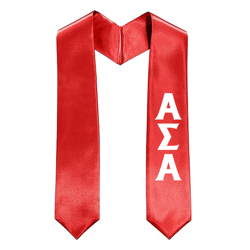 Custom Greek Graduation Stoles Fraternity & Sorority Stoles