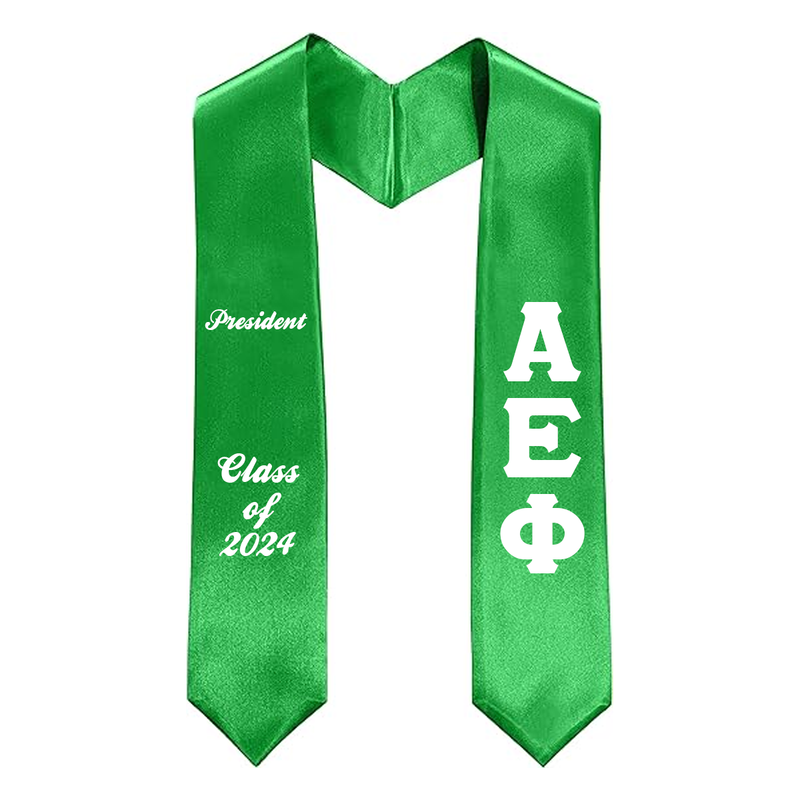Custom Greek Graduation Stoles Fraternity & Sorority Stoles