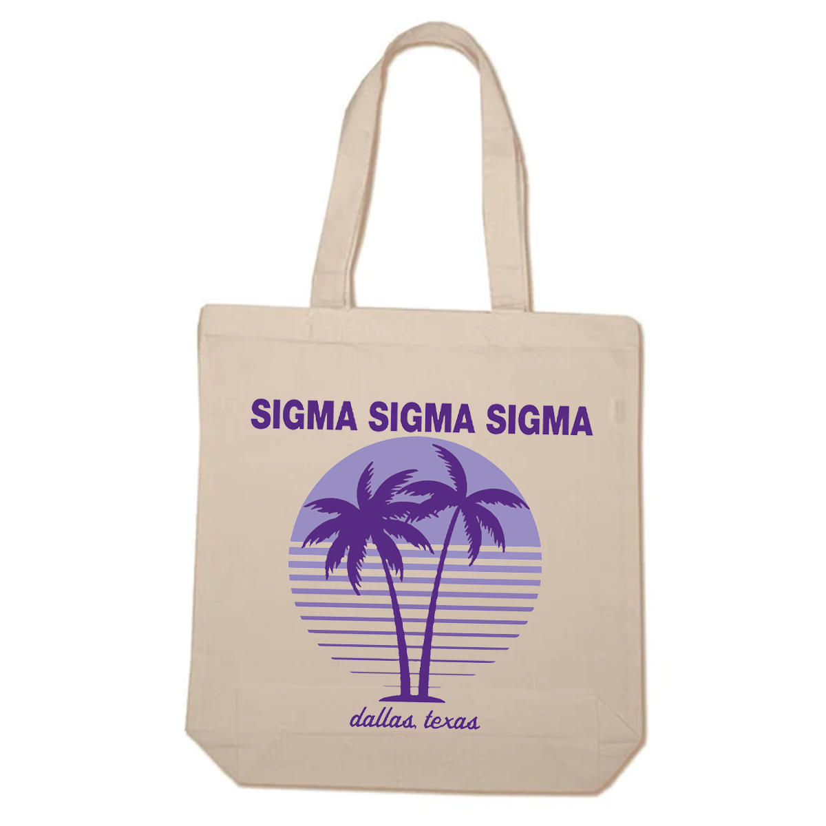 Retro Palm Tote Bag