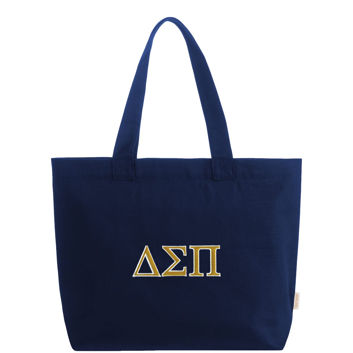 Comfort Colors Greek Everyday Tote Bag with Embroidered Greek Letters