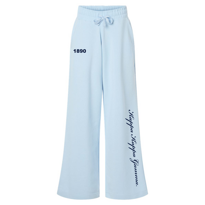 Custom Sorority Flare Sweats with Script & Date