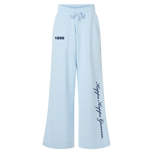 Custom Sorority Flare Sweats with Script & Date