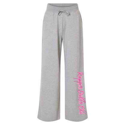 Custom Sorority  Flare Sweats with Script Overlay