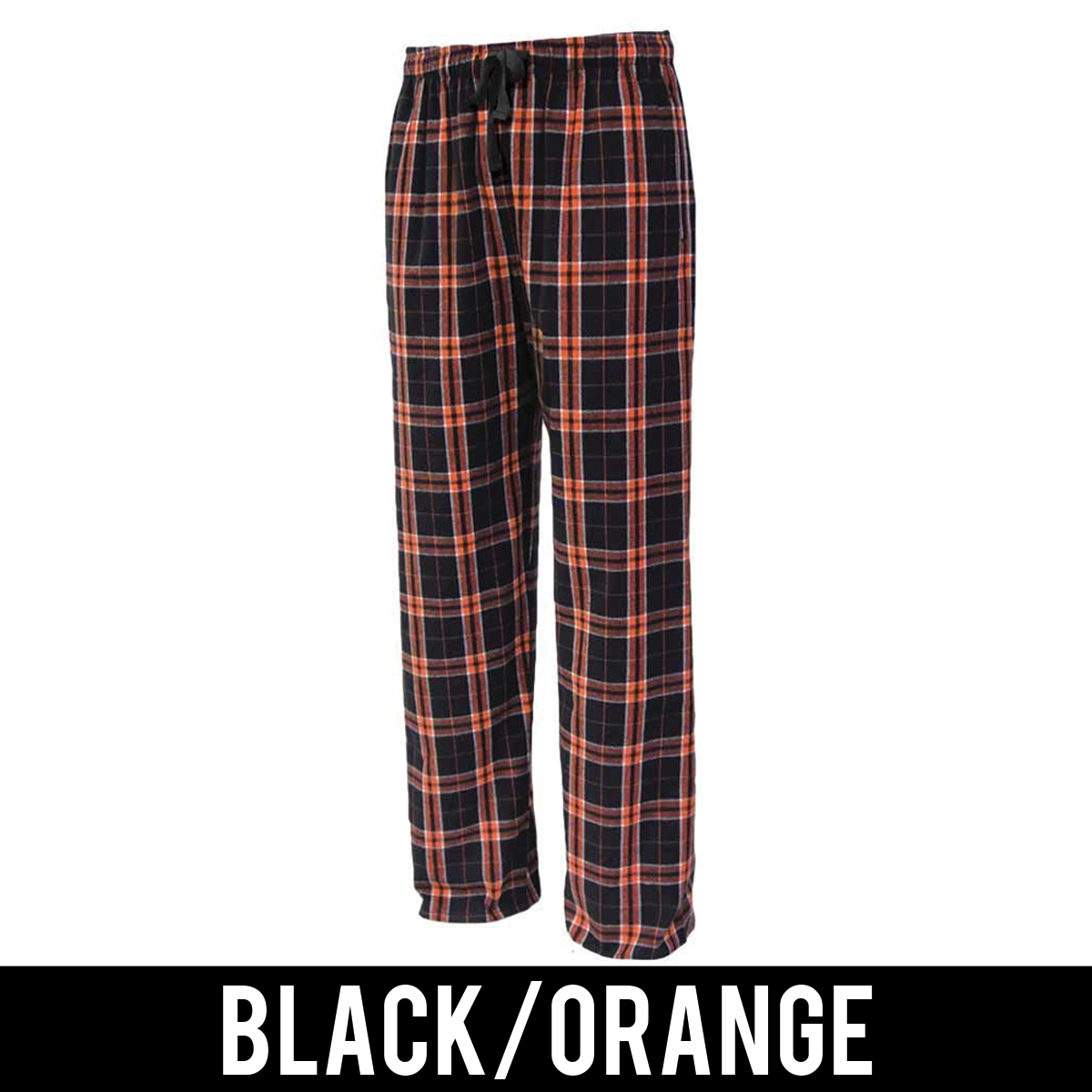 Greek Flannel Pants, Printed Greek Letters and School - FLNP - CAD