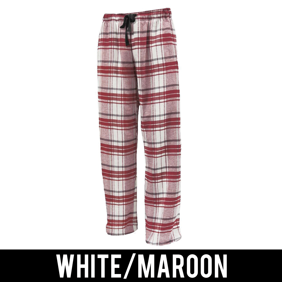 Greek Flannel Pants, Printed Greek Letters and School - FLNP - CAD