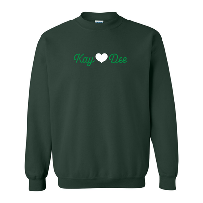 Custom Sorority Crewneck with Glowing Nickname