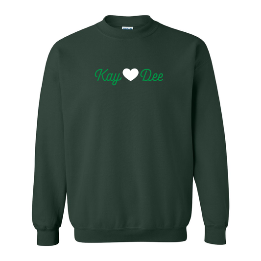 Custom Sorority Crewneck with Glowing Nickname