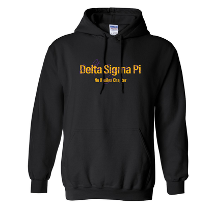 Sorority Hoodie, Chapter Script Overlay Design