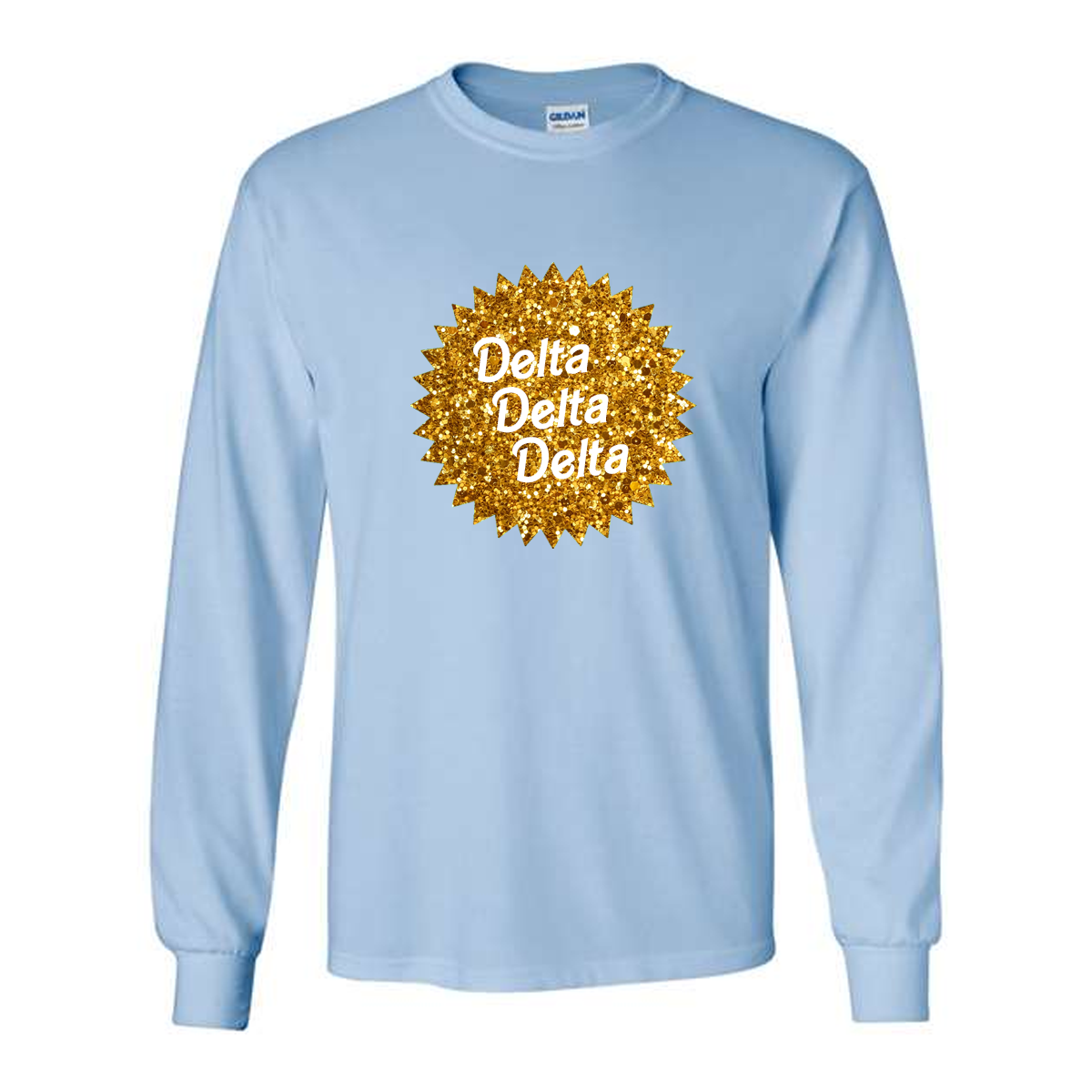 Printed Sparkle Circle Design