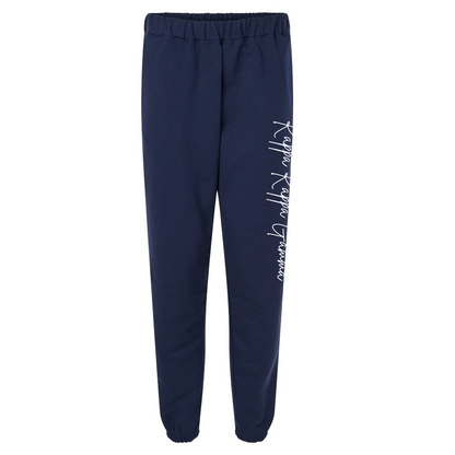 Custom Sorority Gildan Softstyle Sweatpants with Cursive Script