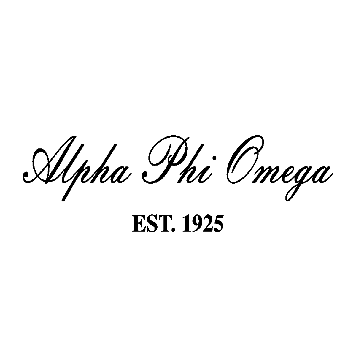 Script Sorority 7 1/2" X 4 1/2" Jewelry Box