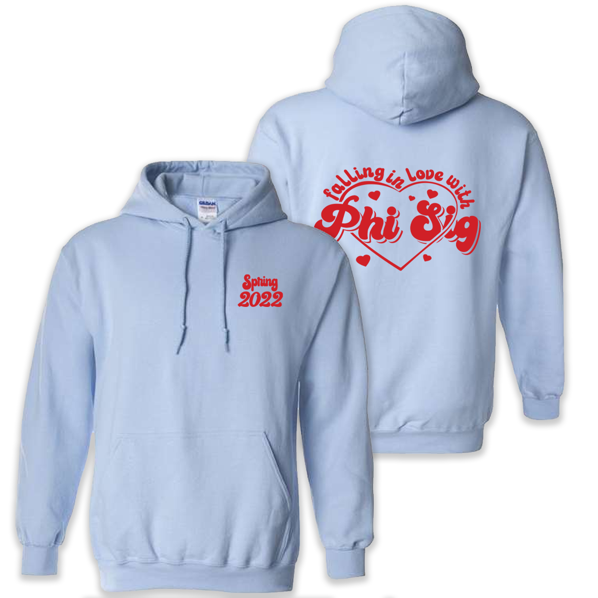 Hoodie, Sorority Printed Special